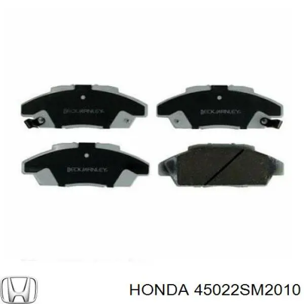 45022SM2010 Honda pastillas de freno delanteras