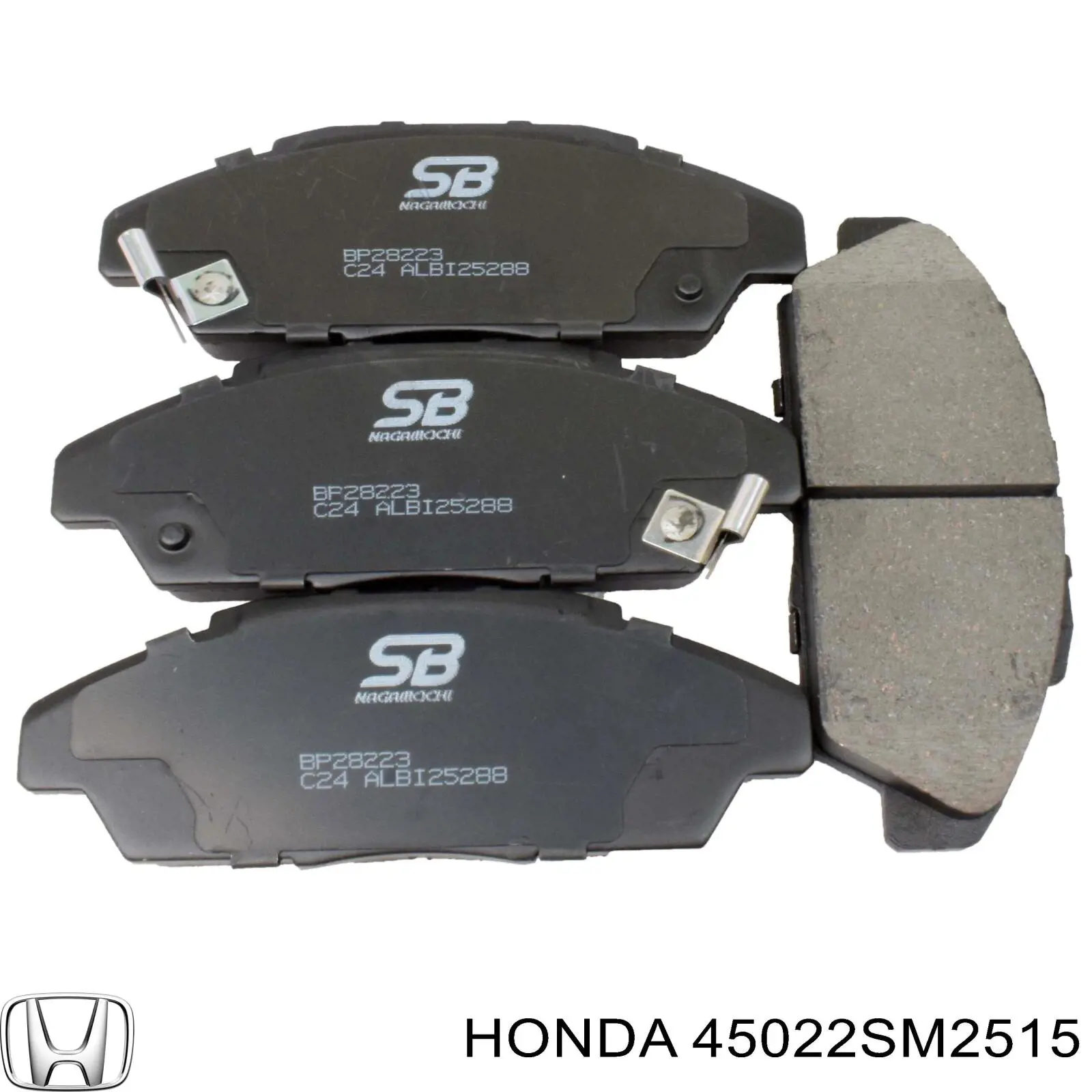 45022SM2515 Honda pastillas de freno delanteras