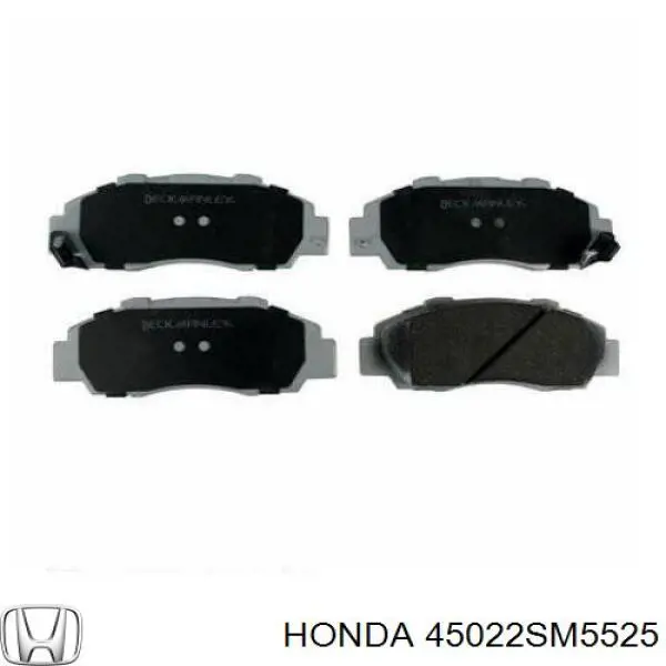 45022SM5525 Honda pastillas de freno delanteras