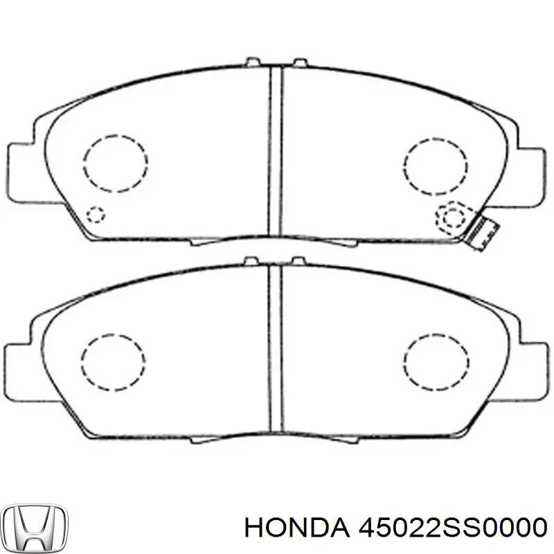 45022SS0000 Honda pastillas de freno delanteras