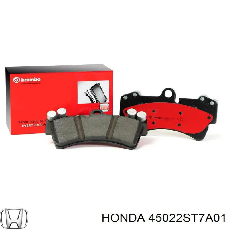 45022ST7A01 Honda pastillas de freno delanteras