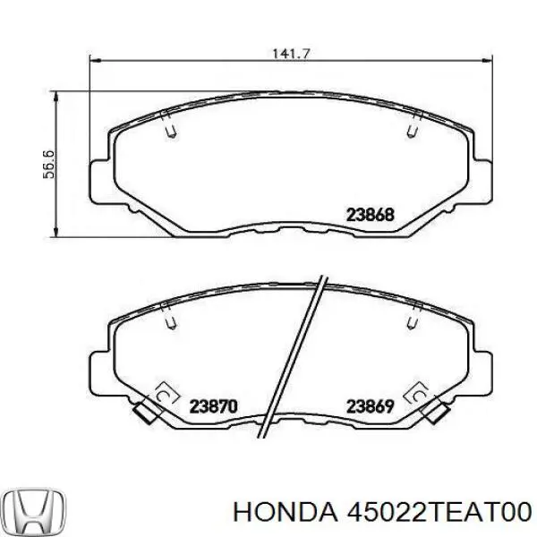 45022TEAT00 Honda 