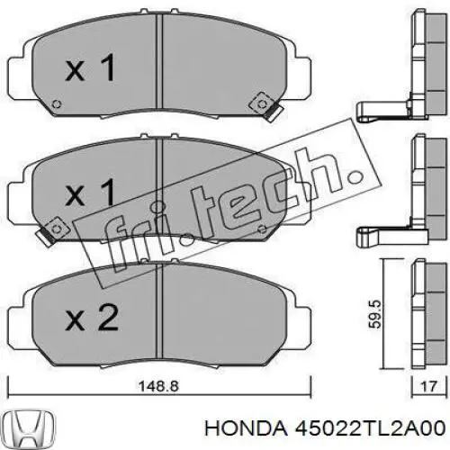 45022TL2A00 Honda 