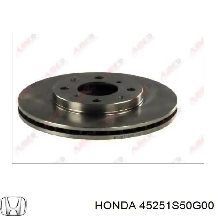 45251S50G00 Honda freno de disco delantero