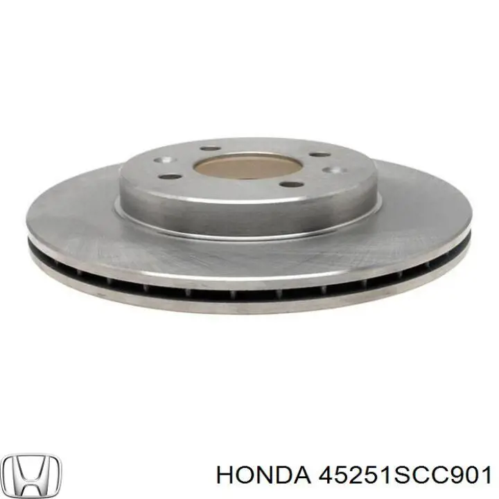 45251SCC901 Honda freno de disco delantero