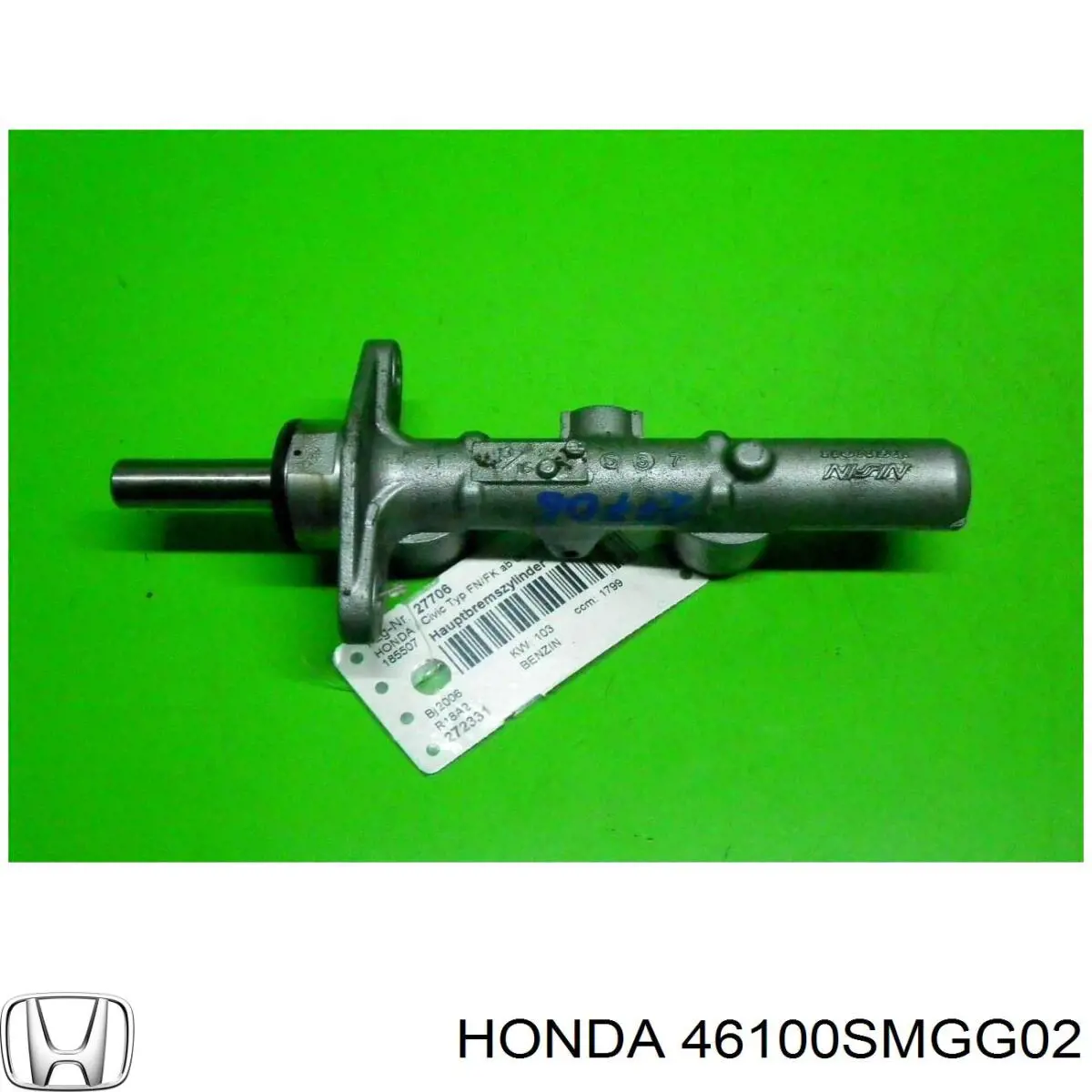 46100SMGG02 Honda cilindro principal de freno