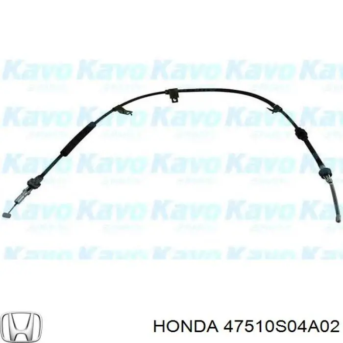  Cable de freno de mano trasero derecho para Honda Civic 6 