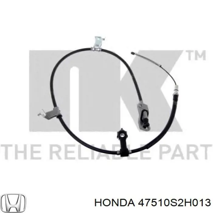  Cable de freno de mano trasero derecho para Honda HR-V GH