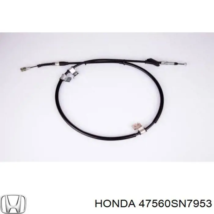 47560SN7953 Honda cable de freno de mano trasero izquierdo