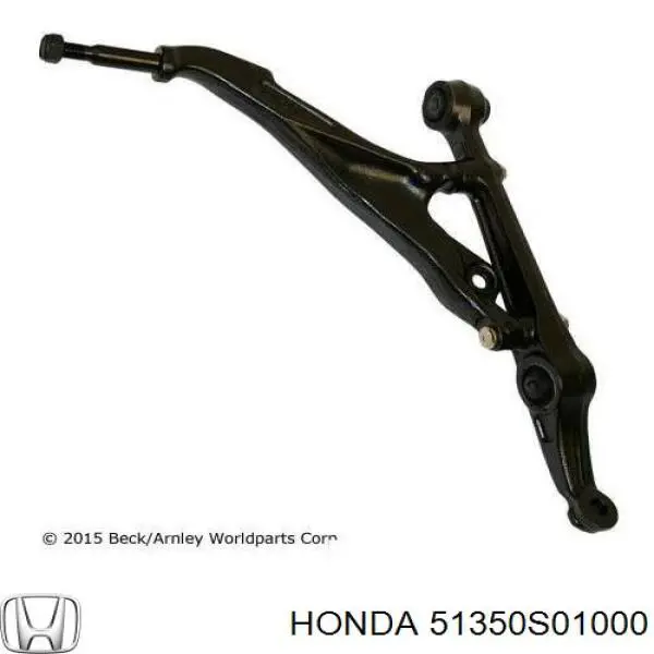 51350S01000 Honda barra oscilante, suspensión de ruedas delantera, inferior derecha