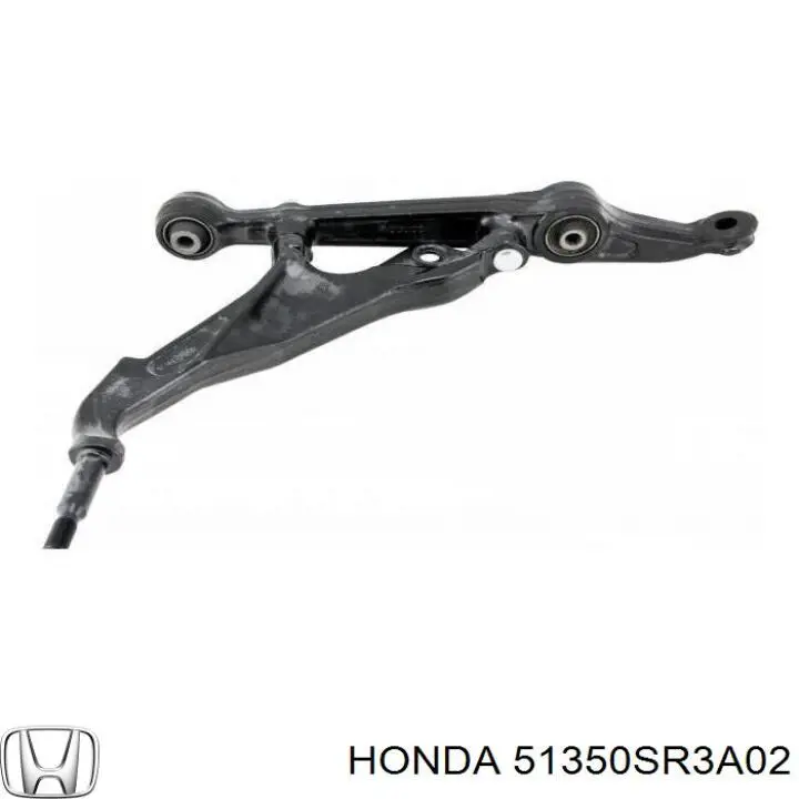 51350SR3A02 Honda barra oscilante, suspensión de ruedas delantera, inferior derecha