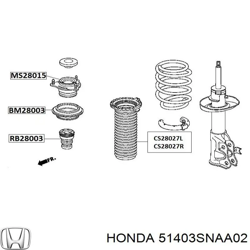 51403SNAA02 Honda 