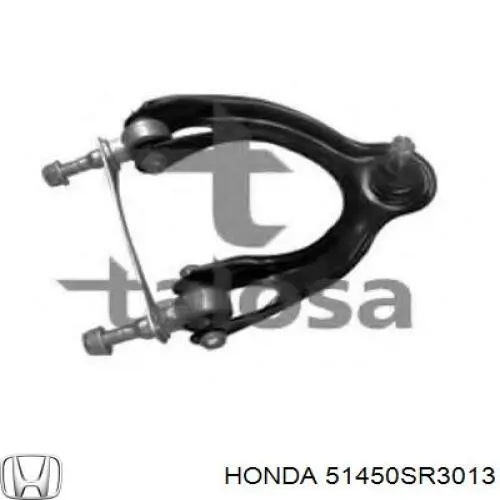 51450SR3013 Honda barra oscilante, suspensión de ruedas delantera, superior derecha