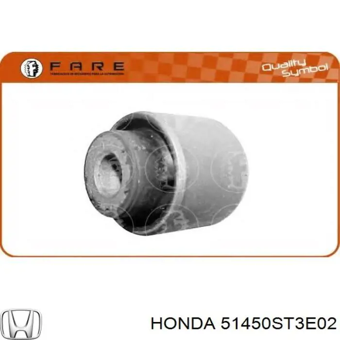 51450ST3E02 Honda barra oscilante, suspensión de ruedas delantera, superior derecha