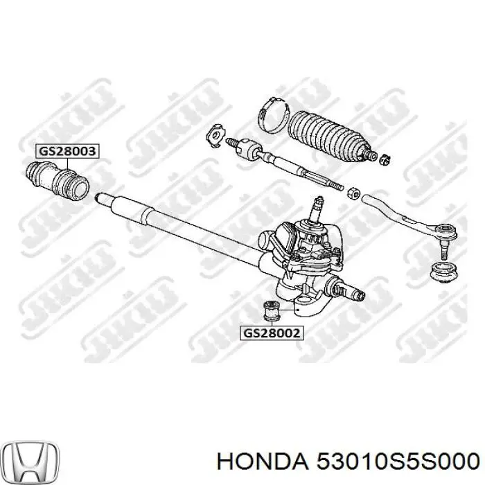  Suspensión, mecanismo de dirección para Honda Civic 7 