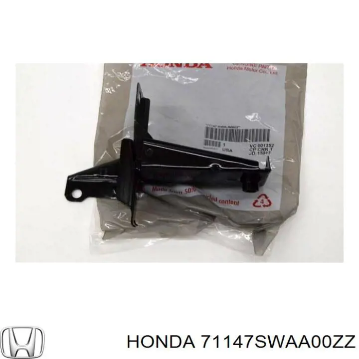 71147SWAA00ZZ Honda soporte de parachoques delantero exterior izquierdo