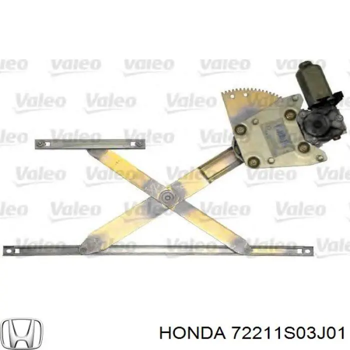  Mecanismo de elevalunas, puerta delantera derecha para Honda Civic 5 