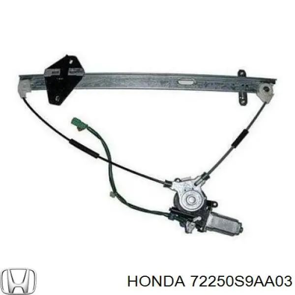  Mecanismo de elevalunas, puerta delantera izquierda para Honda CR-V RD