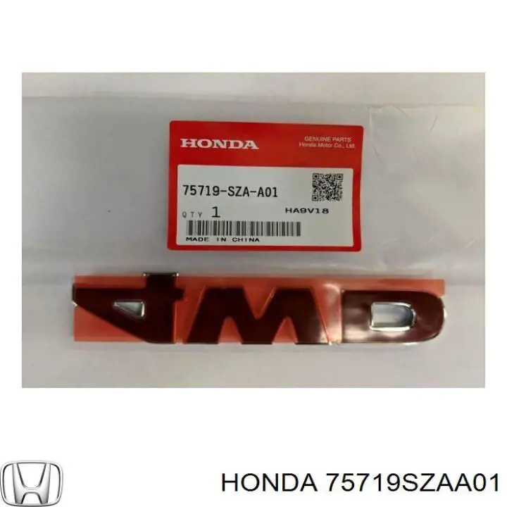 75719SZAA01 Honda 