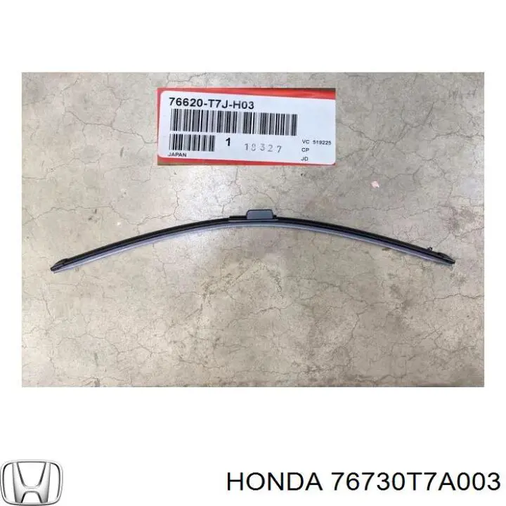 76730T7A003 Honda limpiaparabrisas de luna trasera