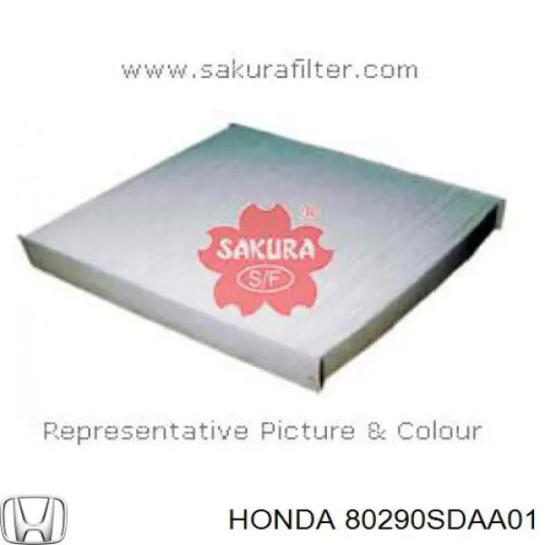 80290SDAA01 Honda filtro de habitáculo