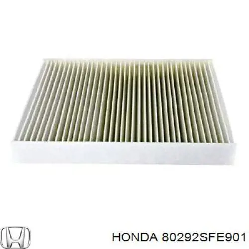 80292SFE901 Honda filtro de habitáculo