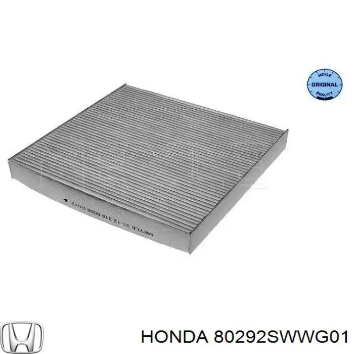 80292SWWG01 Honda filtro de habitáculo