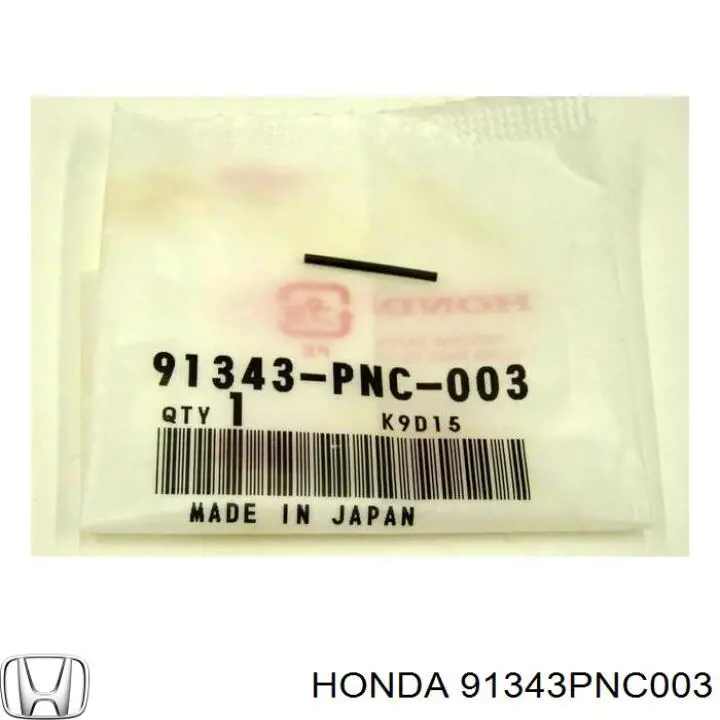 91343PNC003 Honda retén de bomba de dirección hidráulica