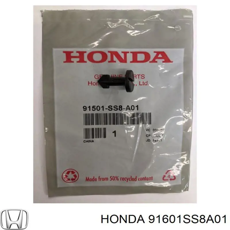 91601SS8A01 Honda 