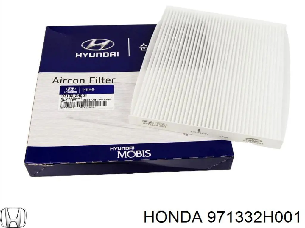 971332H001 Honda filtro de habitáculo