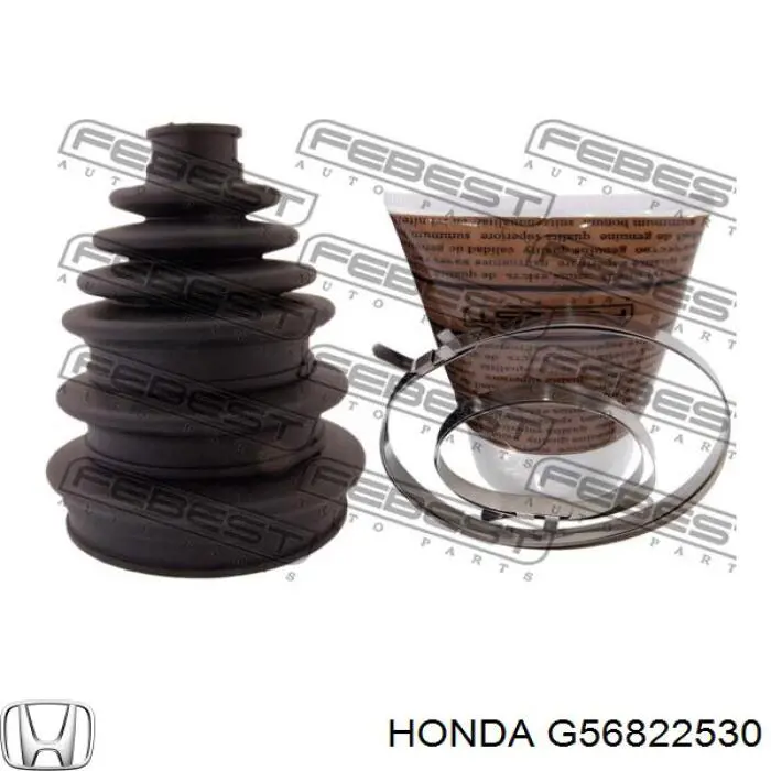 G56822530 Honda fuelle, árbol de transmisión delantero exterior