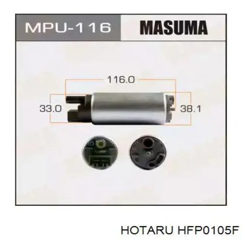 HFP-0105-F Hotaru bomba de combustible eléctrica sumergible