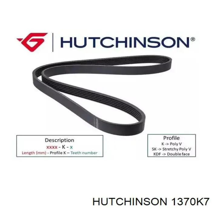 1370 K 7 Hutchinson correa trapezoidal