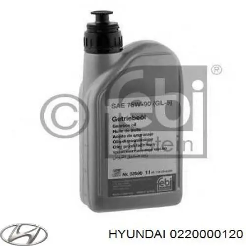 0220000120 Hyundai/Kia aceite transmisión