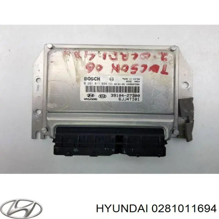  Centralina Del Motor / Modulo De control Del Motor (ecu) para Hyundai Tucson 1 