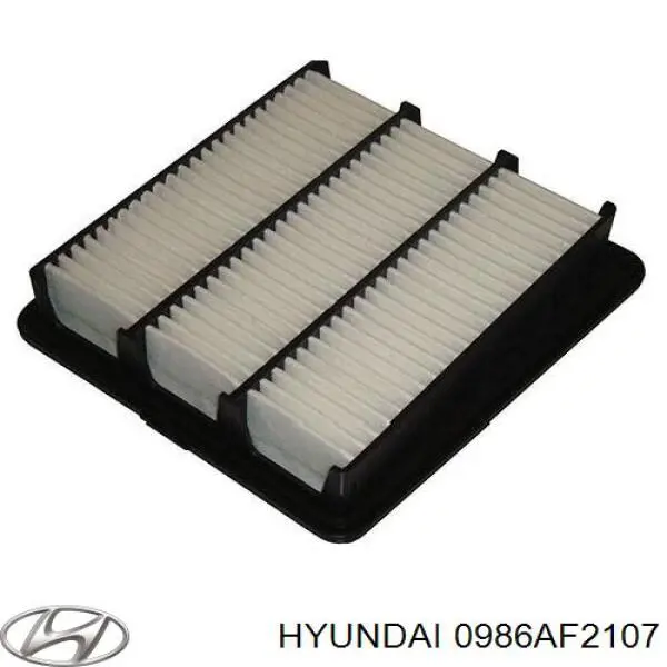 0986AF2107 Hyundai/Kia filtro de aire