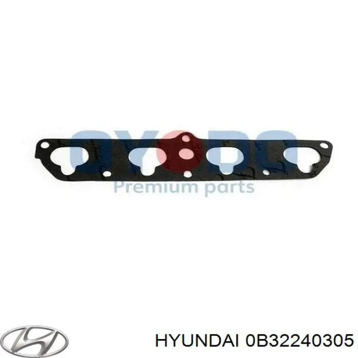 0B32240305 Hyundai/Kia junta de tubo de escape silenciador