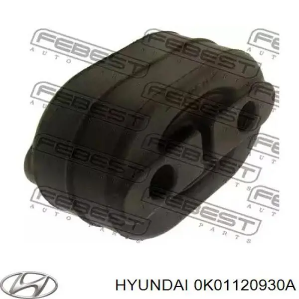 0K01120930A Hyundai/Kia junta de tubo de escape silenciador