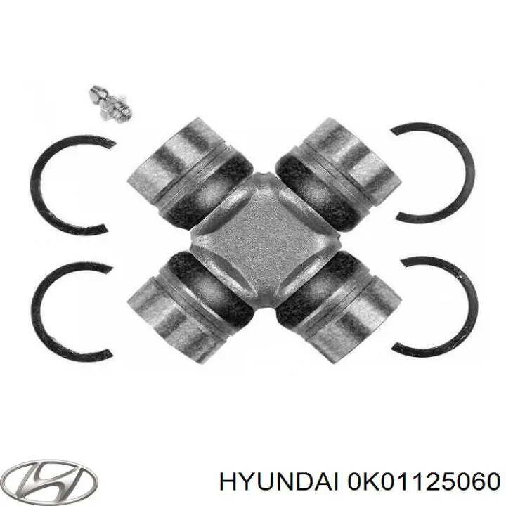 0K01125060 Hyundai/Kia cruceta de árbol de cardán trasero