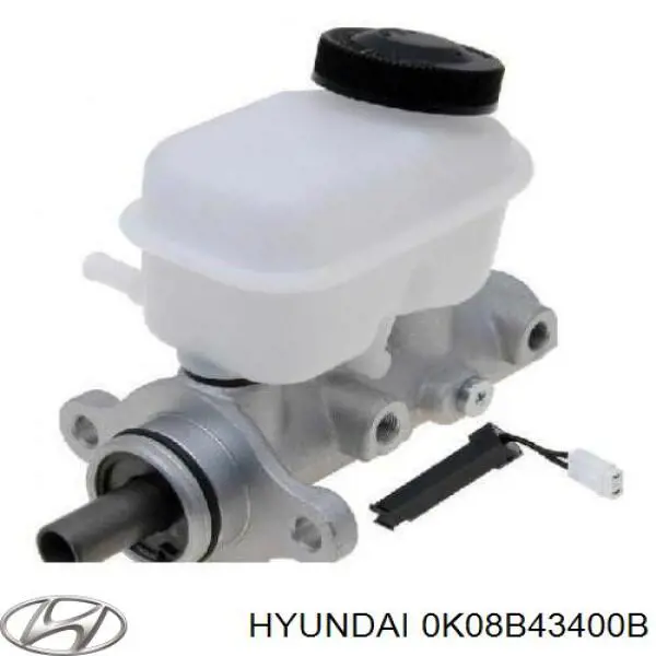 0K08B43400B Hyundai/Kia cilindro principal de freno