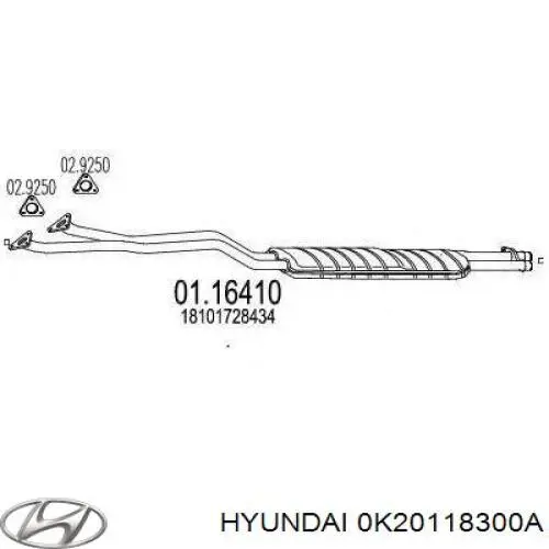 0K20118300A Hyundai/Kia alternador