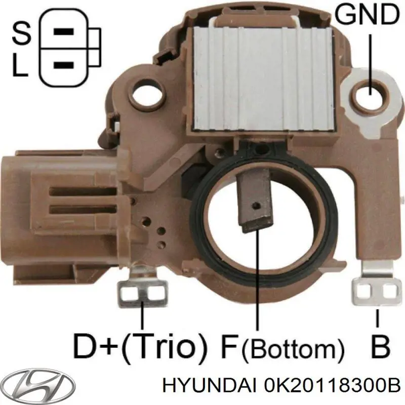 0K20118300B Hyundai/Kia alternador