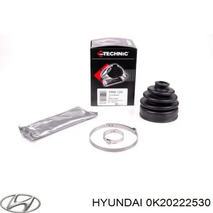 K20222530 Hyundai/Kia fuelle, árbol de transmisión delantero exterior