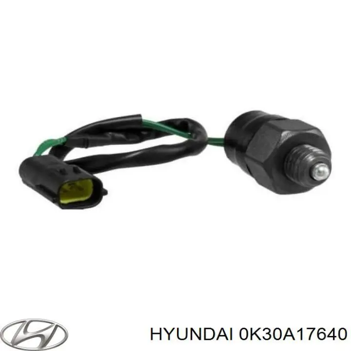 0K30A17640 Hyundai/Kia interruptor, piloto de marcha atrás