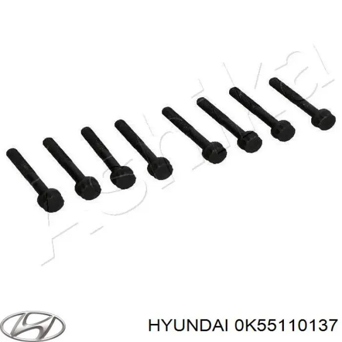 0K55110137 Hyundai/Kia tornillo de culata