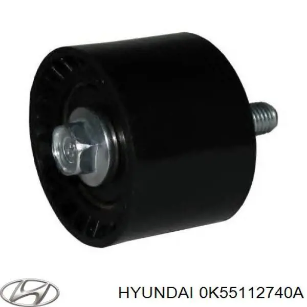 0K55112740A Hyundai/Kia rodillo intermedio de correa dentada