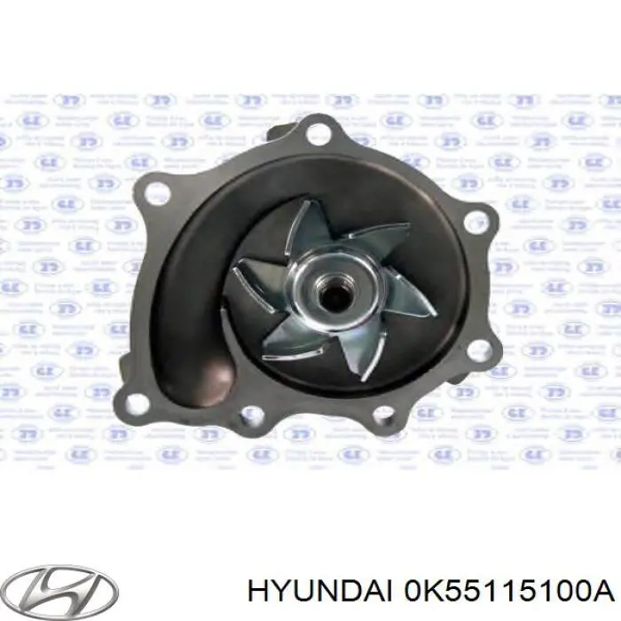 0K55115100A Hyundai/Kia bomba de agua