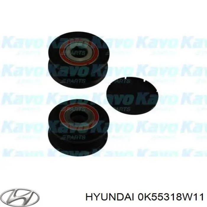 0K55318W11 Hyundai/Kia poleas juego de piezas