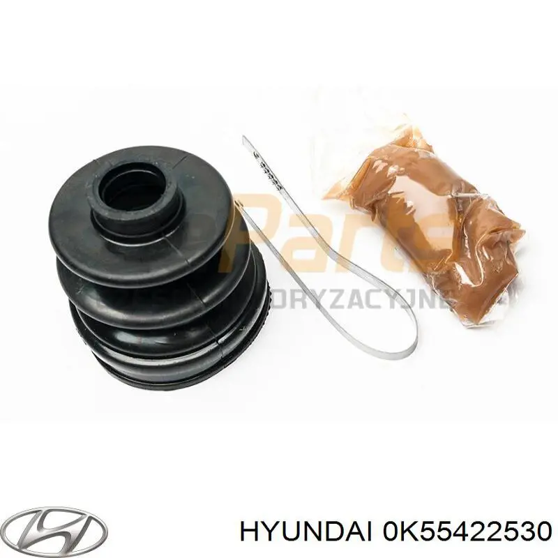 0K55422530 Hyundai/Kia fuelle, árbol de transmisión delantero exterior