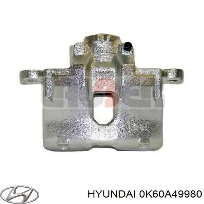 0K60A49980 Hyundai/Kia pinza de freno delantera derecha